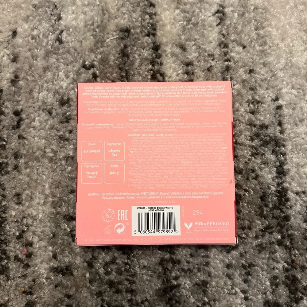 Ciate Cherry Bomb Palette NEW
